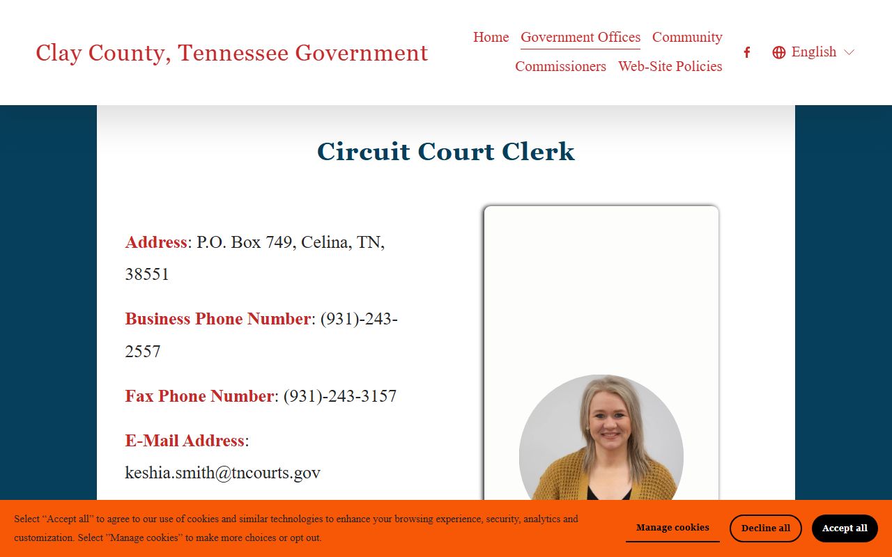 Clay County Circuit Court Records source