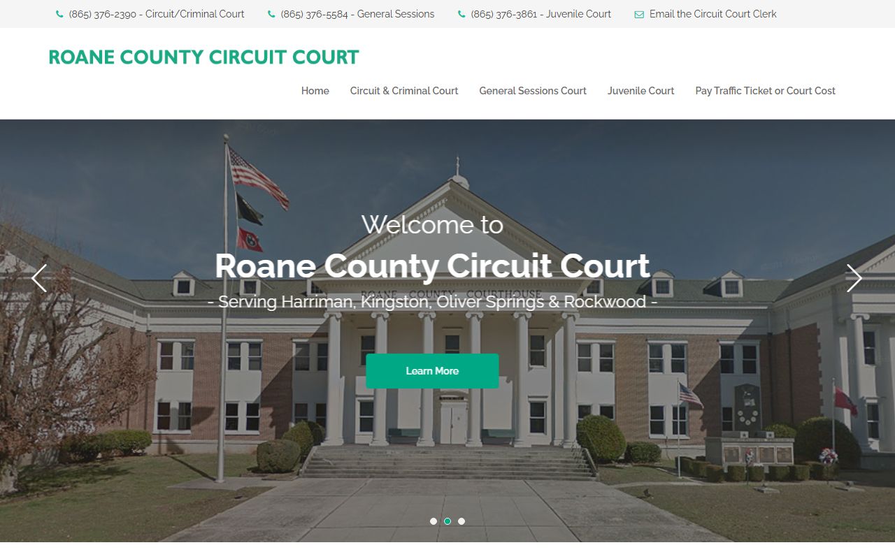 Roane County court records circuit court source